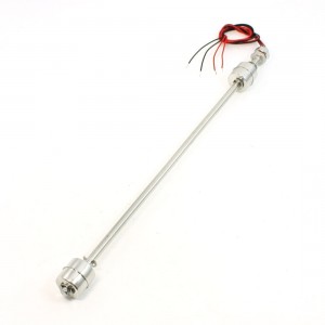 Vertical Water Level Sensor Float Switch Double Balls DC100V 0.5A 10W
