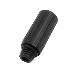 1/4 PT Male Thread Black Plastic Air Compressor Oil Plug