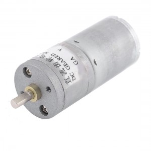12V 120RPM Permanent Magnetism High Torque DC Gearbox Geared Motor