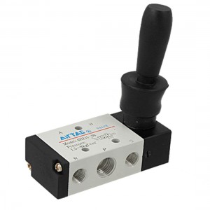 5 Way 2 Position Plastic Black Handle Hand Lever Valve Zpavi