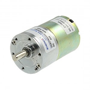DC 24V 0.33A 1000RPM 2.68Kg.cm Torque Gear Box Motor