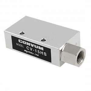 CV-15HS Vacuum Ejector Pneumatic Fitting Silver Tone