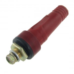 Red 10-25mm Square Cable Welding Quick Connector Adapter 100-250AMP