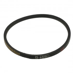 Machinery Drive Band 9/25" x 17 7/10" O Type Black Rubber Vee V Belt