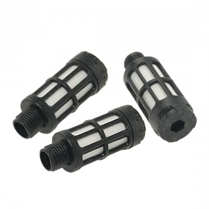 3 Pcs Pneumatic Exhaust Noise Absorb Plastic Muffler