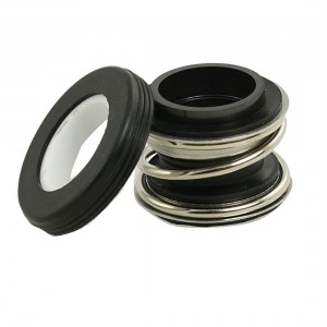 16mm Internal Diameter Rubber Bellows Coil Spring Mechanical Seal