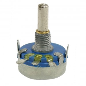 4mm Split Shaft 3 Terminal 5.6K ohm Linear Taper Rotary Potentiometer