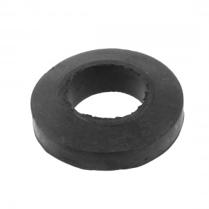 Black Flexible Rubber Shock Absorber Coupling Cushion 30mm x 45mm x 14mm