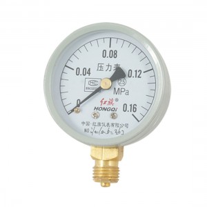0.16 MPa Pressure Measure Manometer for 0.55" NPT Pipe