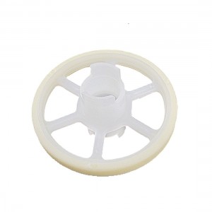 4 Pcs Printed Circuit Board PP Rubber Coating Wheels
