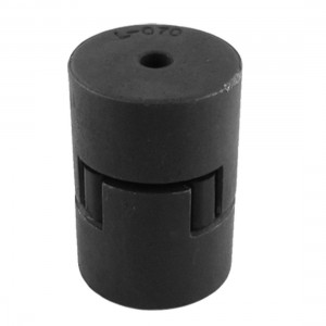 1/5" Bore 1 3/8" Diameter Jaw Coupling Coupler Hub Black