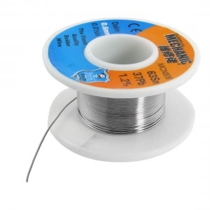 0.6mm Dia Tin Lead Alloy Rosin Cored Soldering Wire Spool