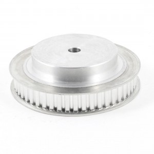 Silver Tone Aluminum Alloy XL Type 50 Teeth 8mm Pilot Bore Timing Pulley