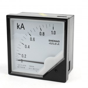 Analogue Needle AC 0-1.0kA Class 2.5 Accuracy Ampere Panel Meter