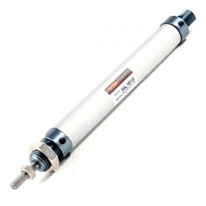 16mm Bore 100mm Stroke Aluminum Alloy Pneumatic Mini Air Cylinder MAL16x100