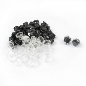 50PCS 250V/6A 125V/10A AC 3 Pins SPDT Panel Mount Boat Rocker Switch w Cap