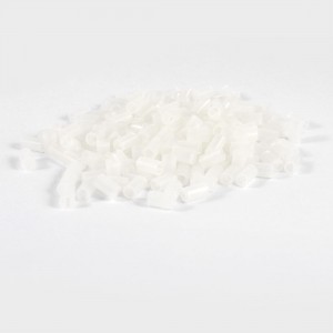 200 Pcs 3.5mmx5mmx8mm White Nylon 66 Spacer Supports Cylindrical for PCB Board