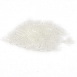 100 Pcs 2.5mm x 4mm x 6mm White LED Spacer Supports Cylindrical for PCB Board