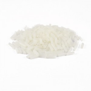300 Pcs White Nylon PCB LED Spacer Support Cylindrical 2.5mm x 4mm x 13mm