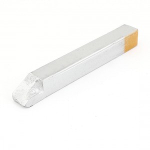 Silver Tone Cast Steel Milling Outside External Turning Tool 10mmx10mm Handle