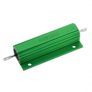 Aluminum Case Chassis Mounted 100W Watt 12 Ohm Wirewound Resistor