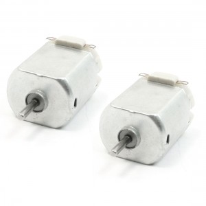 2Pcs DC 3V 10000RPM 1.5mm Shaft Dia 2 Terminals Magnetic Motor