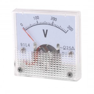 Class 2.5 Accuracy AC 300V Voltage Volt Panel Mounted Meter 91L4