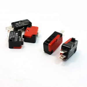 15A 250VAC V-15-1C25 Push Button SPDT 1NO 1NC Micro Switch 5 Pcs