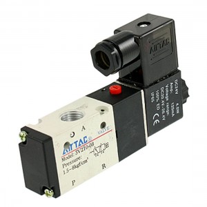 3V210 08 DC 24V 2 Positions 3 Ways Pneumatic Solenoid Valve