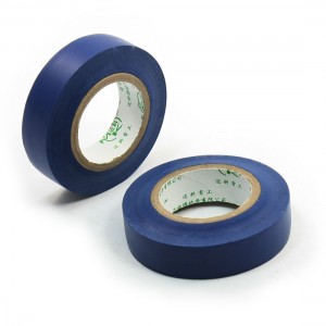 2pcs 39.4Ft Length 17mm Width Blue PVC Adhesive Electrical Insulation Tape