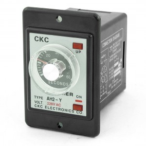 AH2-Y DC 24V 8 Pins 0-60 Second 60Sec Power on Delay Timer Time Relay