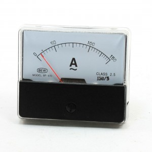 BP-670 AC 0-150A Class 2.5 Accuracy Analog Current Meter Ammeter