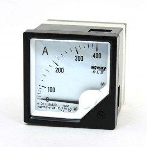 Class 1.5 0-400A Analogue AC Ammeter Current Panel Meter 6L2