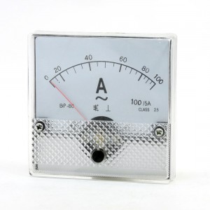 Class 2.5 Accuracy Analog Panel Meter AC 0-100A BP-80