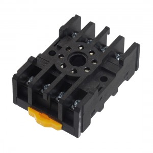 PF-085A 5A 250VAC 8 Pin Power Relay Socket Base for MK2P