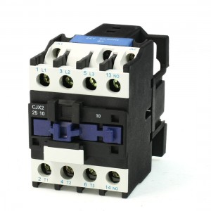 50/60Hz 660V 40A 35mm DIN Rail 3P + NO 24V Coil AC Contactor CJX2-2510