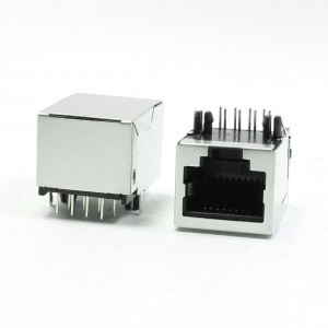 CAT5/5e/6 Computer LAN 8P8C RJ45 PCB Jacks Female Connectors 5 Pcs