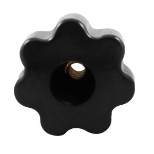 M8 Diameter Thread 1.97" Star Head Clamping Knob Grip Handle