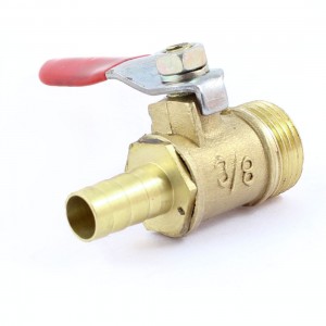 16mm Thread Dia Quarter Turn Handle Ball Valve for Water Oil Gas Piping