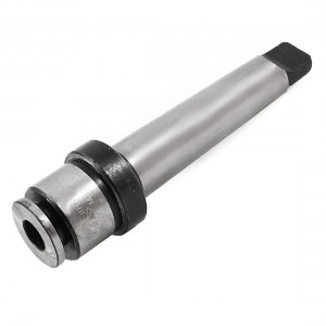 Silver Tone Black 109mm Length Morse Taper Chuck Holder 4030A M12