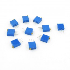 10 Pcs 3296W-104 100K ohm Trimmer Pot Cermet Potentiometer Variable Resistors