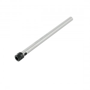 Spare Parts C10-ER8-150L Collet Chuck Milling Lathe Extension Rod Silver Tone