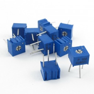 3362P-1-102 1K Ohm 500V Trimmer Cermet Variable Resistor Potentiometers 10 Pcs