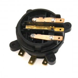 4 Plastic Mounting Hole 3 Pin Terminals Kettle Thermostat Kit 100-240VAC 13A