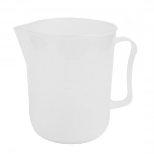 500ML Capacity Kitchen Lab Plastic Handgrip Liquid Measuring Cup