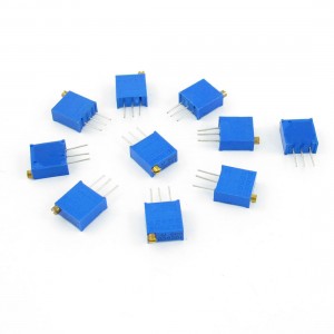 3296W 502 500V 5K ohm 3/8" Square Trimmer Pot Cermet Potentiometer 10 Pcs