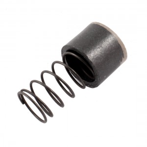 Air Compressor Black Metallic Spiral Spring Seal Pads Protector