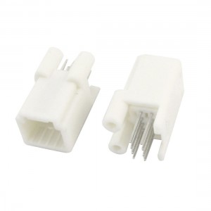 2pcs Dual Rows 8 Pins 2 54mm Pitch Straight Pin Header for Breadboard