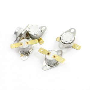 5 Pieces 16mm Dia Ceramic Thermostat NC Temperature Switch KSD301 140C