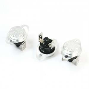 3 x 125C Manual Reset Thermostat Normal Closed Temperature Switch 250V 10A